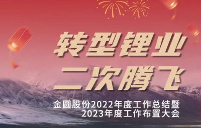 金圓頭條 | 金圓股份2022年度工作總結(jié)暨2023年度工作布置大會圓滿召開！